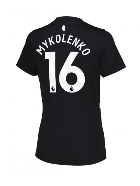 Everton Vitaliy Mykolenko #16 Zenski Rezervni Dres 2025-26 Kratak Rukavima Everton Vitaliy Mykolenko #16 Zenski Rezervni Dres 2025-26 Kratak Rukavima